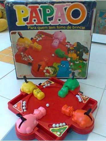 Brinquedo Antigo, Jogo Papão Da Glasslite