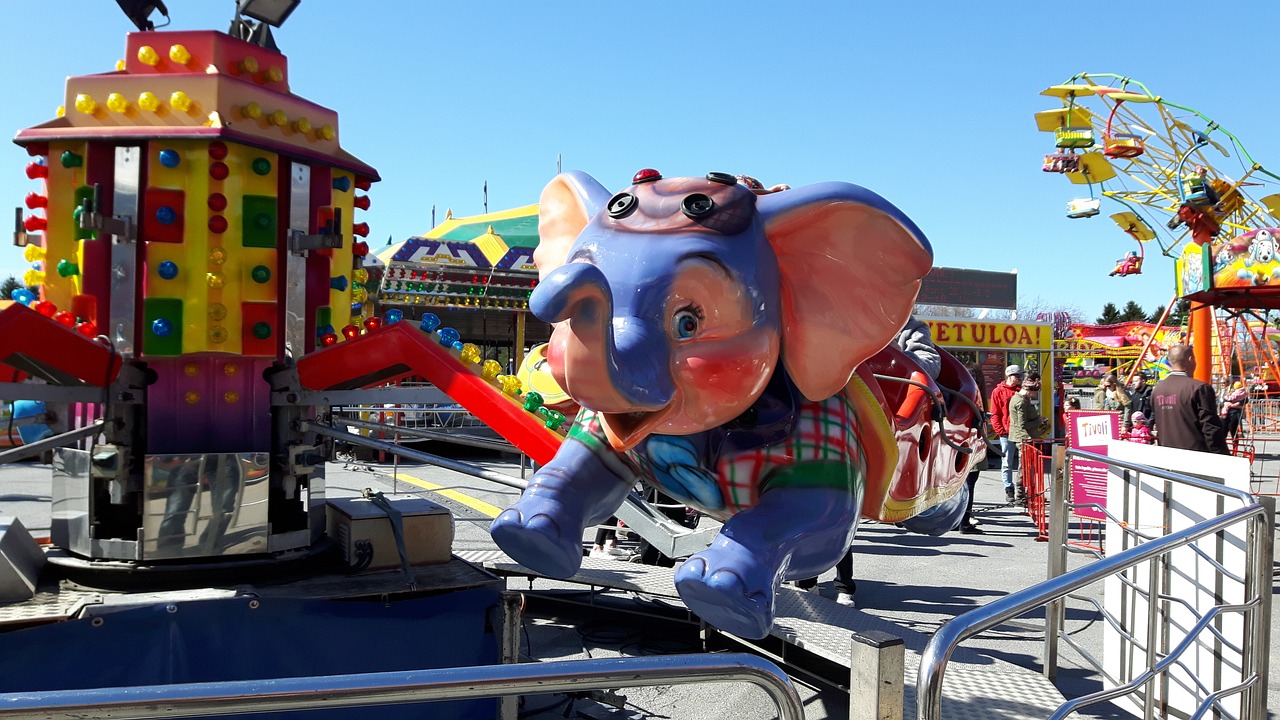 Brinquedos antigos Parque de Diversão Você se Lembra