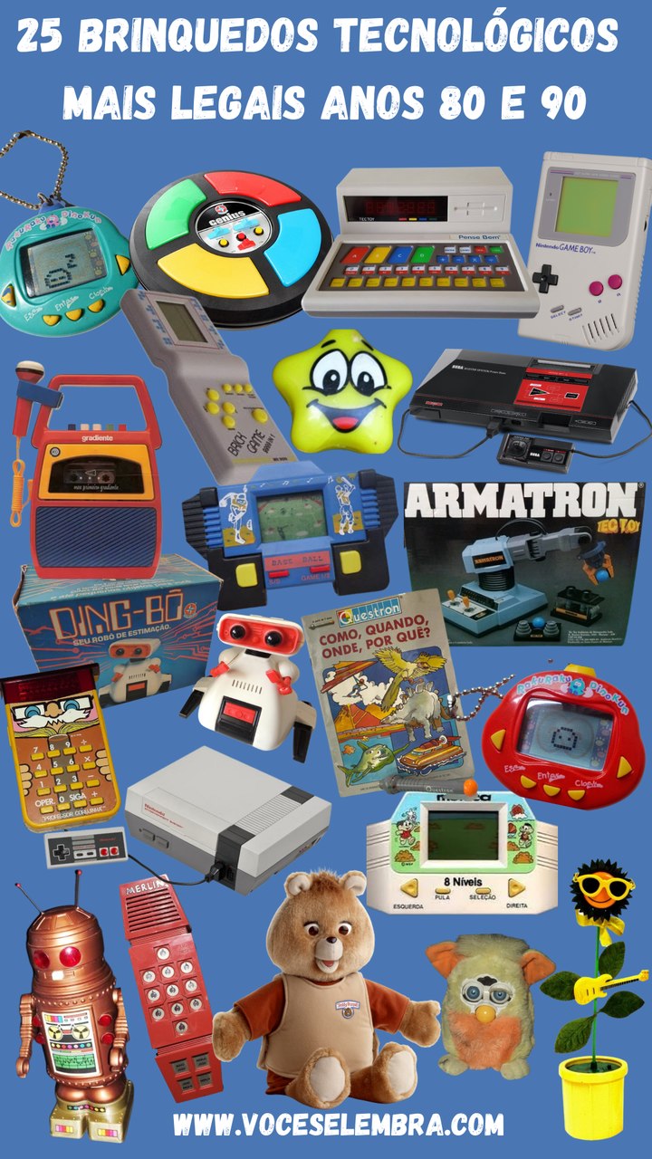 9 brinquedos que as crianças sonhavam em ter nos anos 80/90 - Meu Valor  Digital - Notícias atualizadas