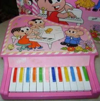 Brinquedo infantil piano Hering Doçura anos60