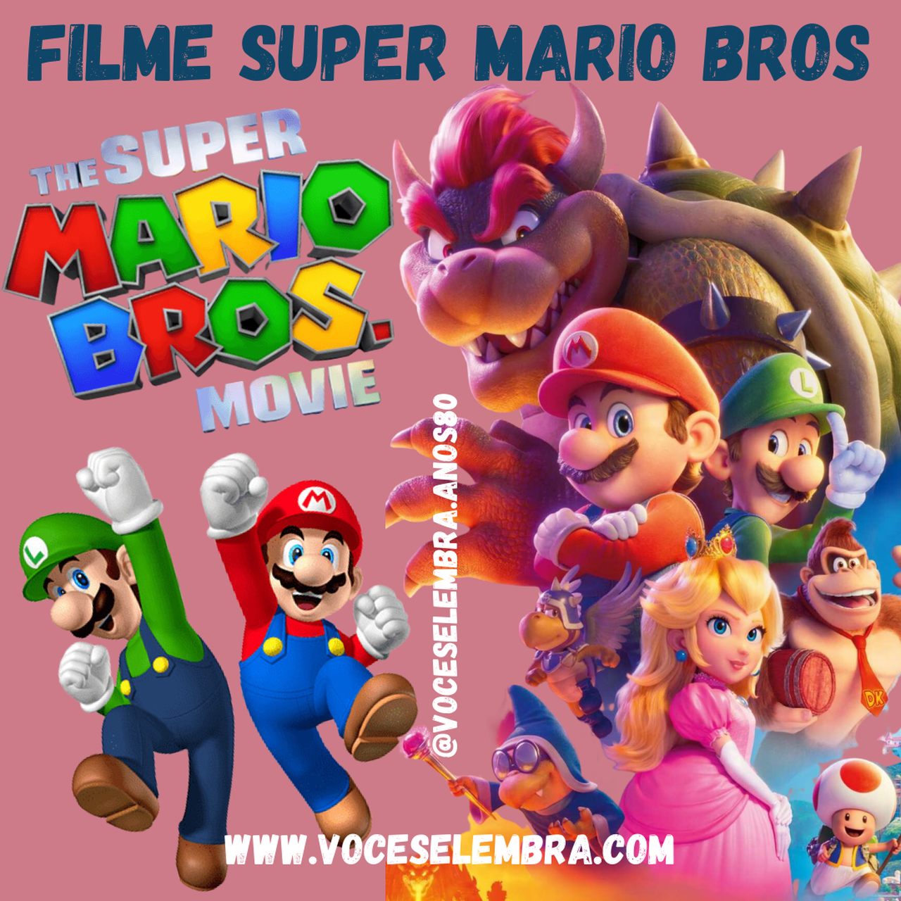 Super Mario Bros.”: filme bate recorde de bilheteria; saiba mais